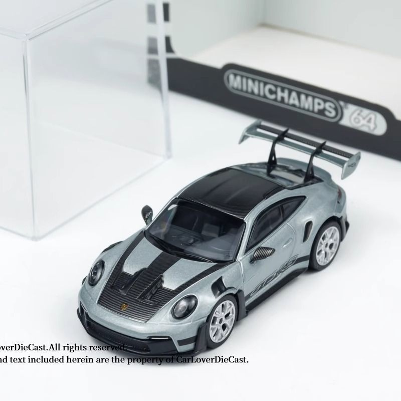 MINICHAMPS 1: 64 Mini Cut Porsche 911 1992 GT3 RS Carbon Cover Alloy Car Model
