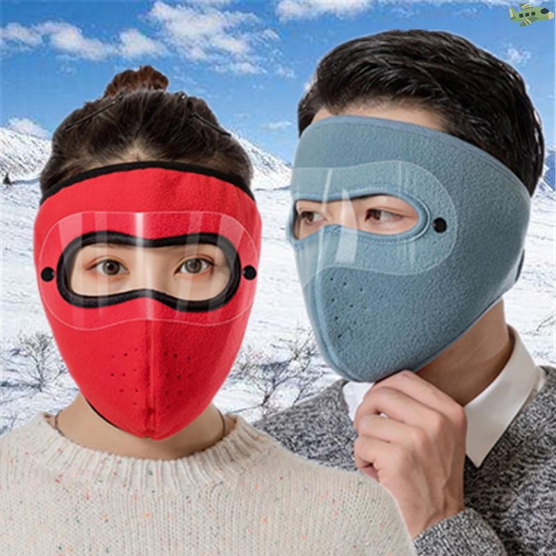 [UN] ฤดูหนาวขี่จักรยาน Face Mask Windproof ผู้ชายผู้หญิงสําหรับเล่นสกีสโนว์บอร์ดรถจักรยานยนต์กีฬากลางแจ้ง Balaclava หมวกอุ่น Breathable TH