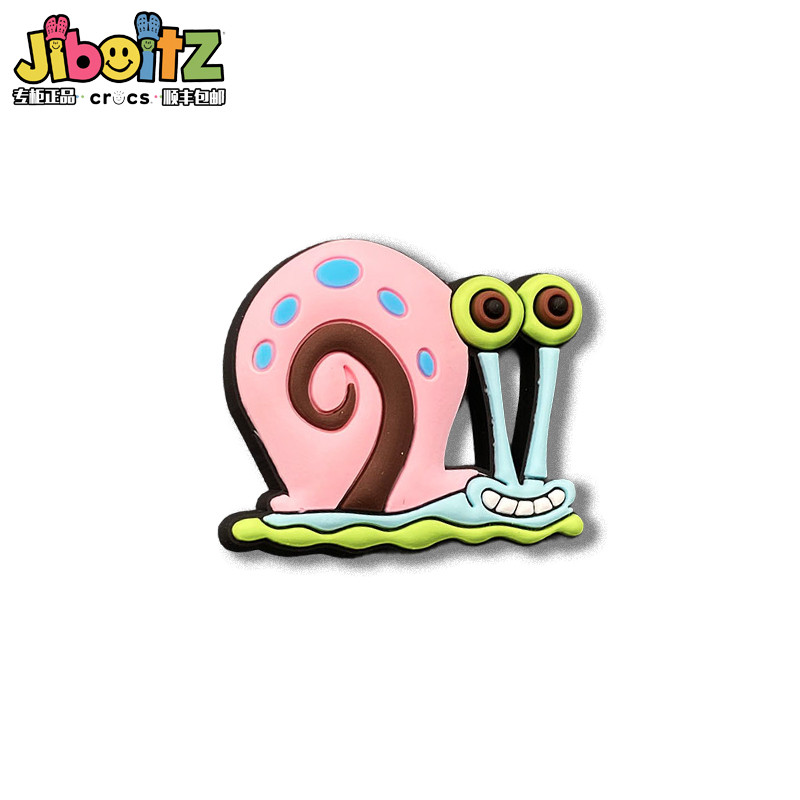 Hole รองเท้าอุปกรณ์เสริม jibbitz crocs อุปกรณ์เสริมรองเท้าดอกไม้ตกแต่งหัวเข็มขัด DIY SpongeBob SquarePants การ์ตูนรองเท้าหัวเข็มขัดเครื่องประดับ Texture รองเท้าดอกไม้