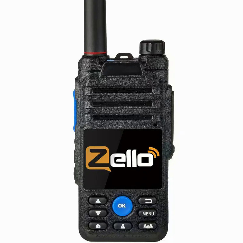 4G Zello GSM WCDMA LTE Radio Global Walkie Talkie With Sim Wifi Blue Tooth GPS Long Range PoC Two Wa