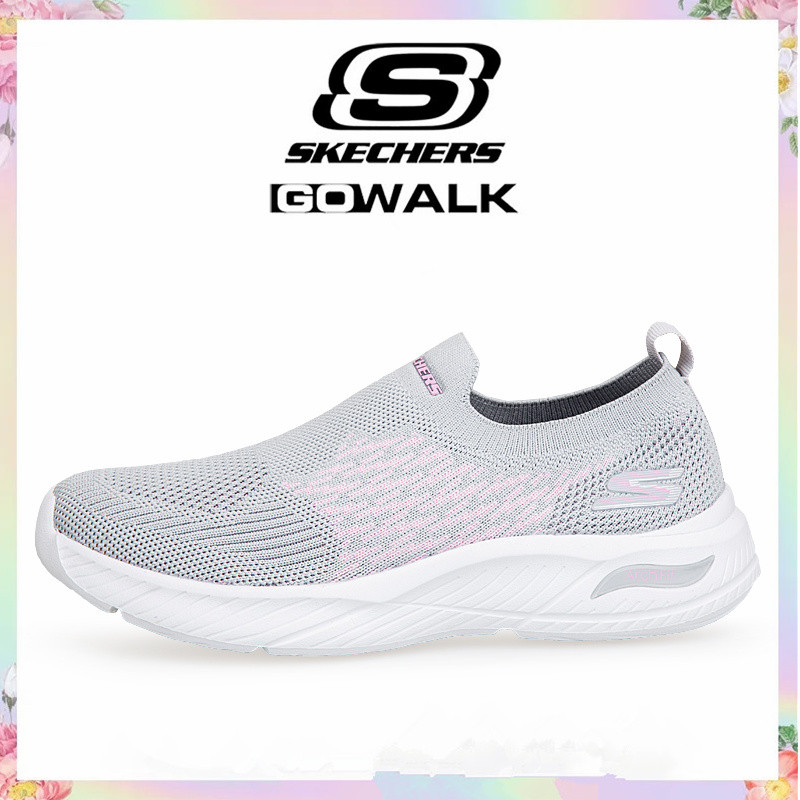 Skechers รองเท้าผู้หญิง Gowalk Air 2.0 รองเท้าผู้หญิง -Skech-Air Dynamight รองเท้ากีฬาใหม่ผู้หญิงรองเท้าผ้าใบรองเท้าลําลองรองเท้าผ้าใบรองเท้ากีฬาผู้หญิง