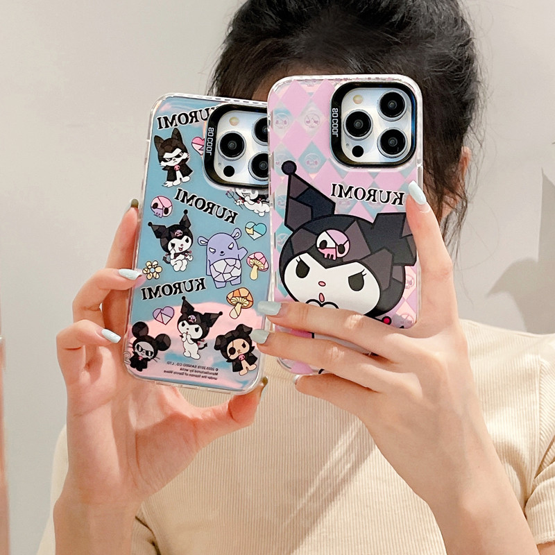 SAMSUNG Kuromi Melodyเคสโทรศัพท์สําหรับSamsung Galaxy A02 M02 A03S A02S A04E A03 A04 A10 M10 A10S M01S A11 M11 A12 M12 A13 A04S A14 A32 A22 A23 A23 A22 A32 A24S A22 A23 A32S A22
