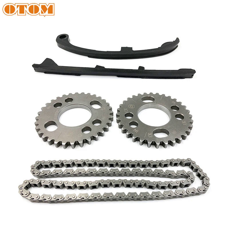 Mo OTOM KLX300 Timing Chain Kit For KAWASAKI KLX250 YF300 LONCIN CR6 VOGE300R Engine Spare Part With