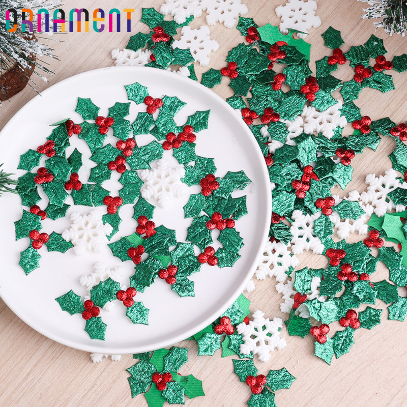 [ ที่โดดเด่น ] เครื่องประดับใบเบอร์รี่เกล็ดหิมะคริสต์มาส – ของขวัญอุปกรณ์ ทําเอง – ใบเบอร์รี่ประกาย – จี้เกล็ดหิมะแสง – ที่แขวนต้นคริสต์มาส – พร