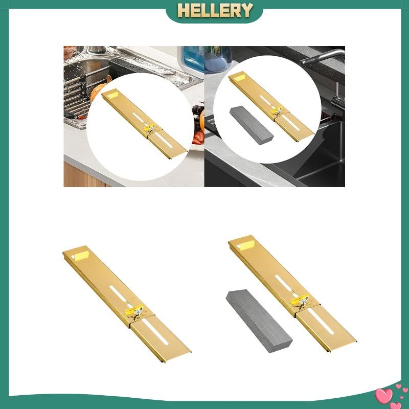 [HelleryTH] Sharpening Stone Holder Professional for Kitchen Sink Oil Stones Whetstones