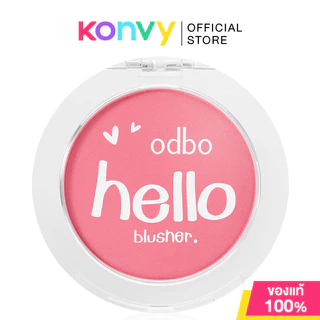 ODBO Hello Blusher 4g โอดีบีโอ บลัชออนเนื้อละเอียด