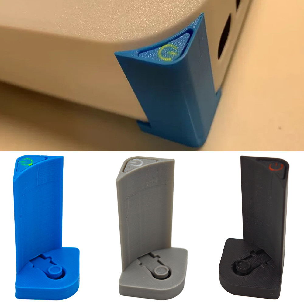 สวิตช์กดการพิมพ์ 3D สําหรับ 2024 Mac Mini M4,ปุ่มไฟด้านบน,อุปกรณ์เสริมปุ่มเสริมพลังงาน