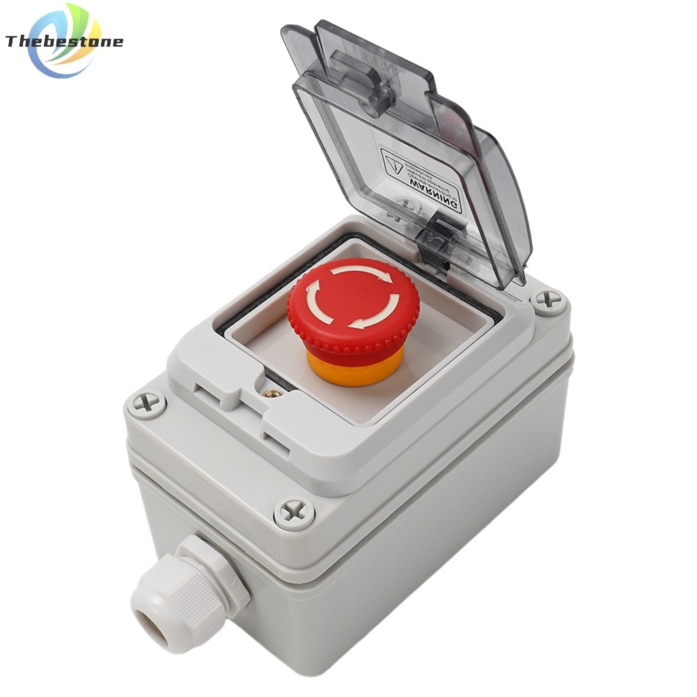 <Thebest> สวิตช์ Estop พร้อมกล่อง e-Stop Box Stop Push Button Switch พร้อมกล่อง