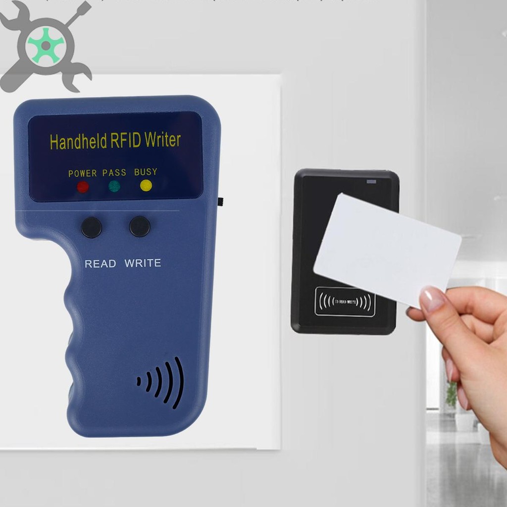 125khz RFID Card Copier แบบพกพามือถือ Writer ID Card Duplicator 5 การ์ด ID Key Card Reader สําหรับ Home Access Control ระบบ SHOPTKC1041