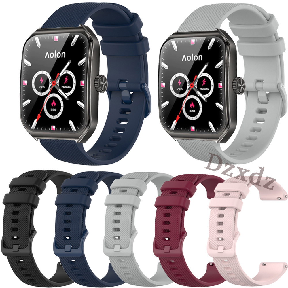 Aolon Curve2 สมาร์ทนาฬิกาซิลิโคนอ่อนนุ่มสําหรับ Aolon Curve 2 SmartWatch Band สายรัดข้อมือเปลี่ยนสร้