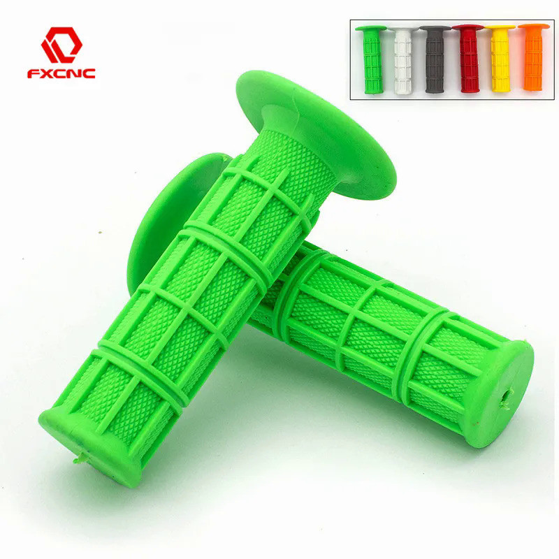 XF 7/8'' 22mm Universal Motorcycle Grips handle Grip Rubber For Kawasaki ZX6R ZX7R ZX10R ZX14R ZX12R