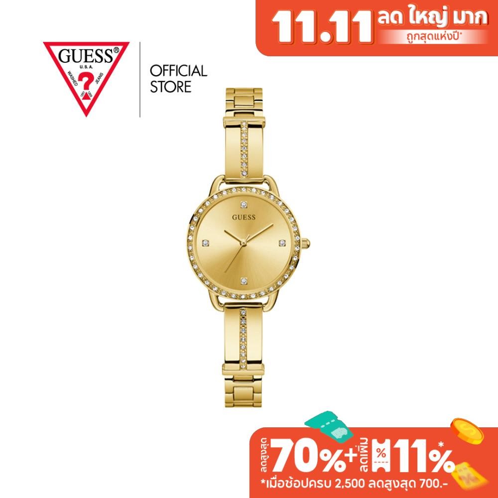 GUESS นาฬิกาข้อมือผู้หญิง รุ่น BELLINI GW0022L2 สีทอง