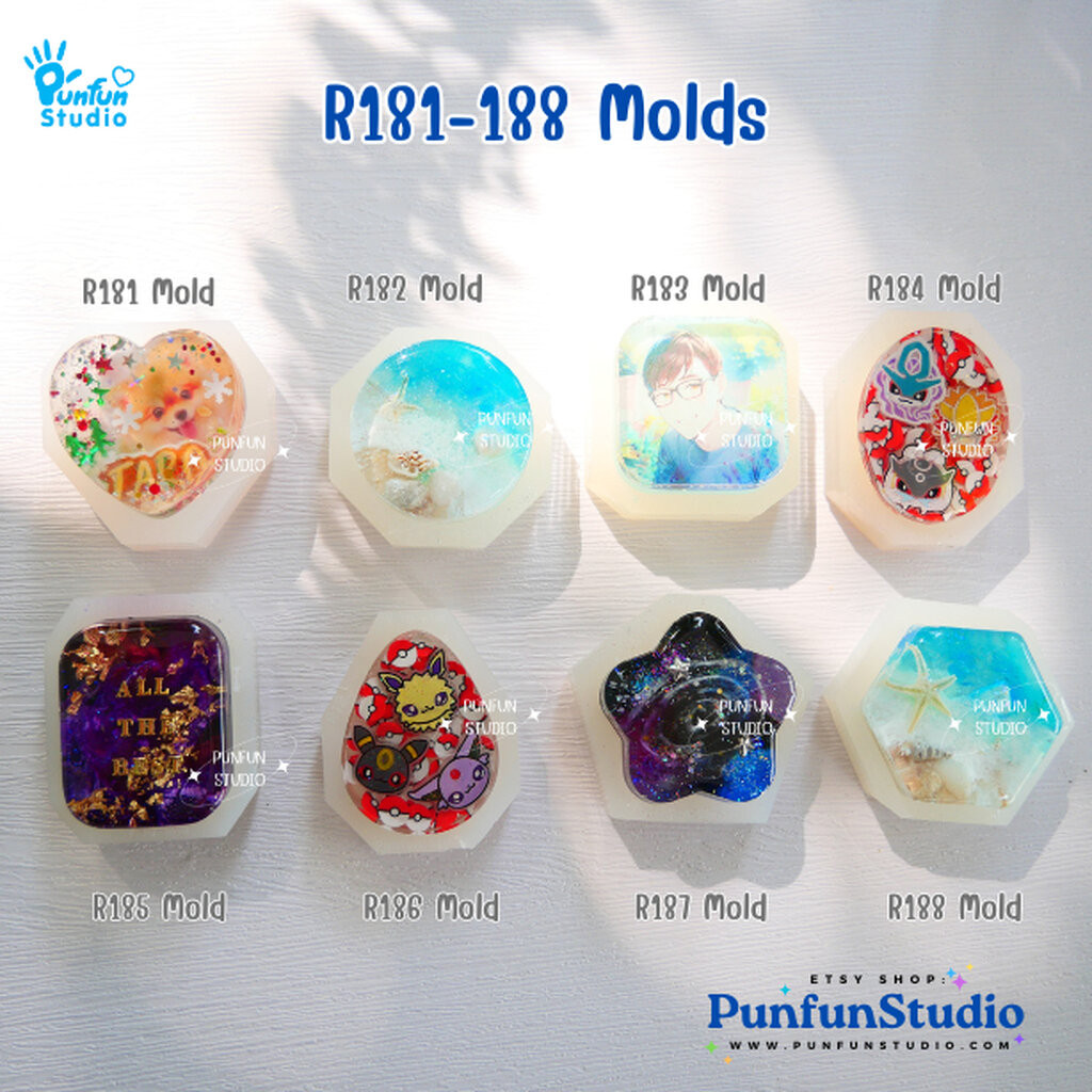 แม่พิมพ์รูปทรงคลาสสิก หัวใจ R181 - รูปที่ 2