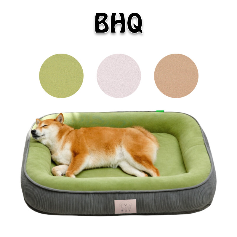 BHQ ที่นอนสัตว์เลี้ยง M/L/XL ที่นอนแมว เตียงสุนัข นุ่ม สบาย ถอดออกได้