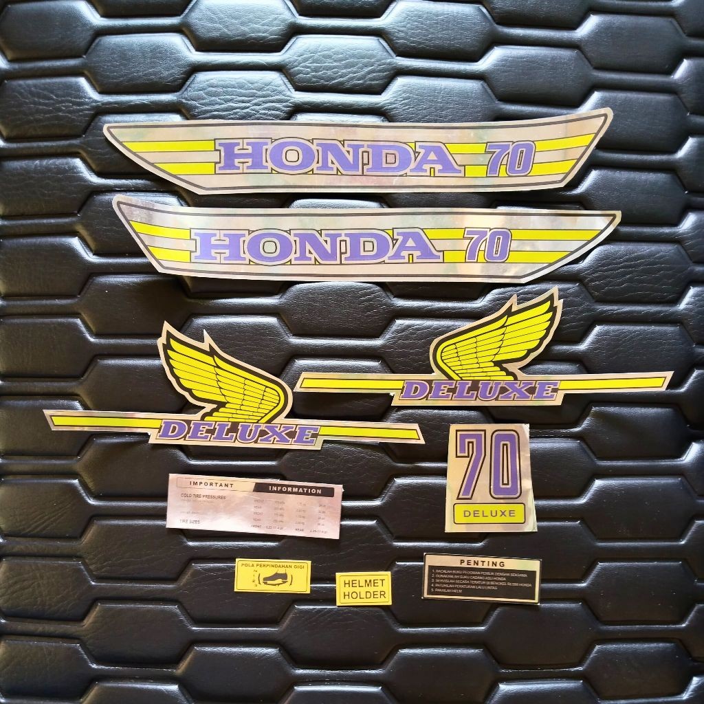 สติ๊กเกอร์ C70 ครบชุด