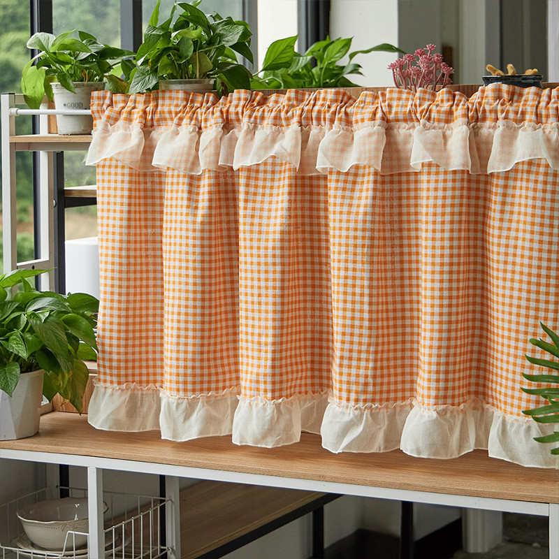 แนะนำ ผ้าม่าน ผ้าม่านสั้น ผ้าม่านครึ่งหน้าต่าง เคาท์เตอร์ครัว ผ้าม่านปิดซิงค์ ลูกไม้สั้น ผ้าโปร่ง การตก แต่งบ้าน ราคาพิเศษ มีเก็บเงินปลายทาง