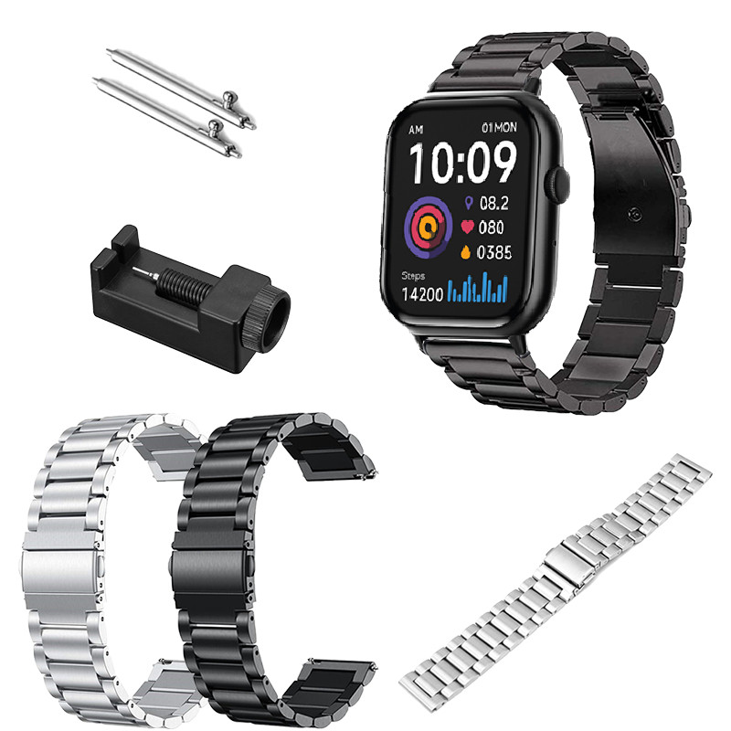 สําหรับ HCare Go3 / HCare Go5 Strap นาฬิกาสายโลหะ สายสแตนเลสแข็ง