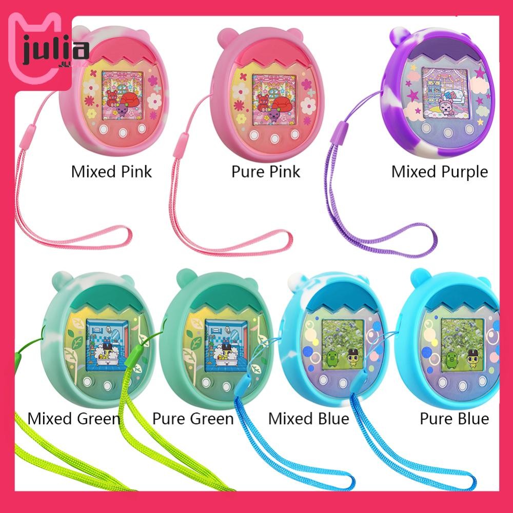 [Julia1.th] ฝาครอบเครื่องเกมสัตว์เลี้ยงดิจิตอลอิเล็กทรอนิกส์เสมือนจริงกันน้ําสําหรับ Tamagotchi Pix