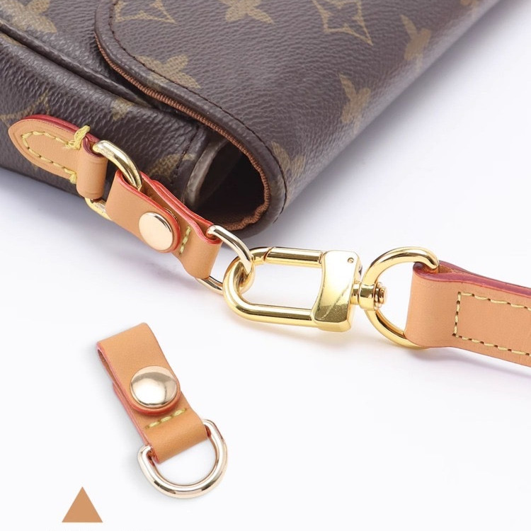 กระเป๋าหัวเข็มขัดหนังแท้ป้องกันการสึกหรอเหมาะสำหรับ Ivy หัวเข็มขัดป้องกันการสึกหรอ WOC สายสะพายไหล่สะพายข้างโซ่ขยายกระดาษดูปองท์กันน้ำซับกระเป๋ารองรับกระเป๋าด้านใน - รูปที่ 3