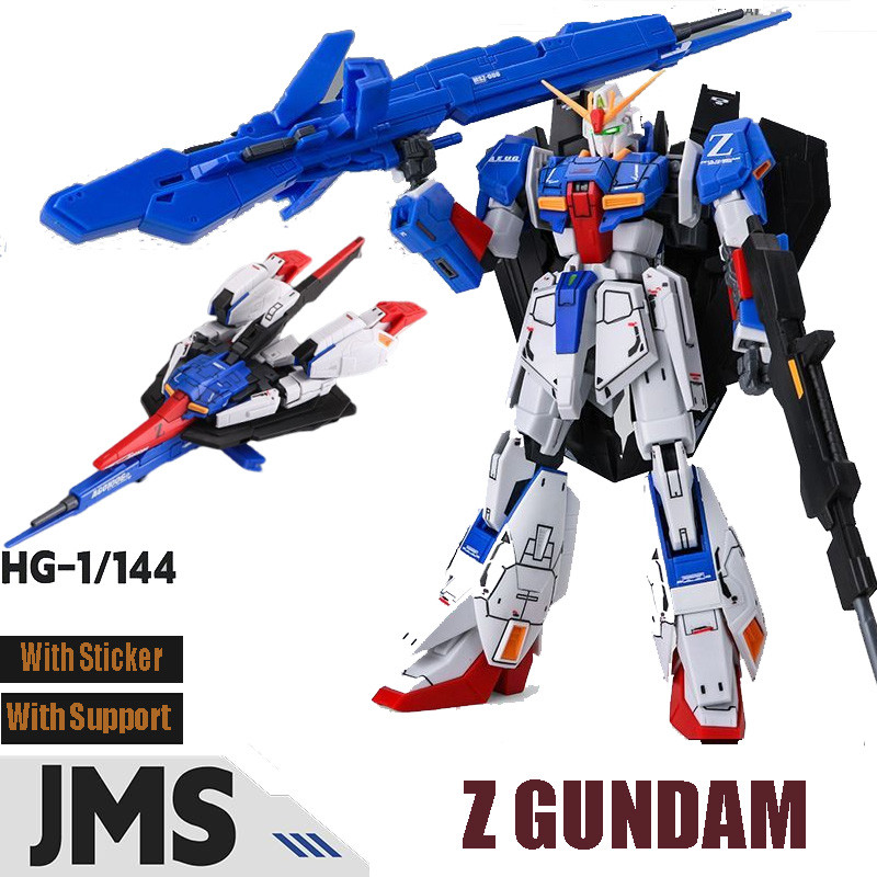 กันดั้ม Hg 1/144 Z Gundam Zeta Assembly Model