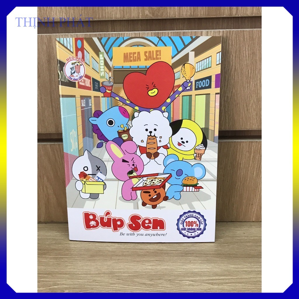 สมุดบันทึก 5 เล่ม สมุดโน๊ตนักเรียน 4 O Ly TAN VINH TIEN 96 TR กระดาษหนากันเลอะ (vpp Thinhphat)