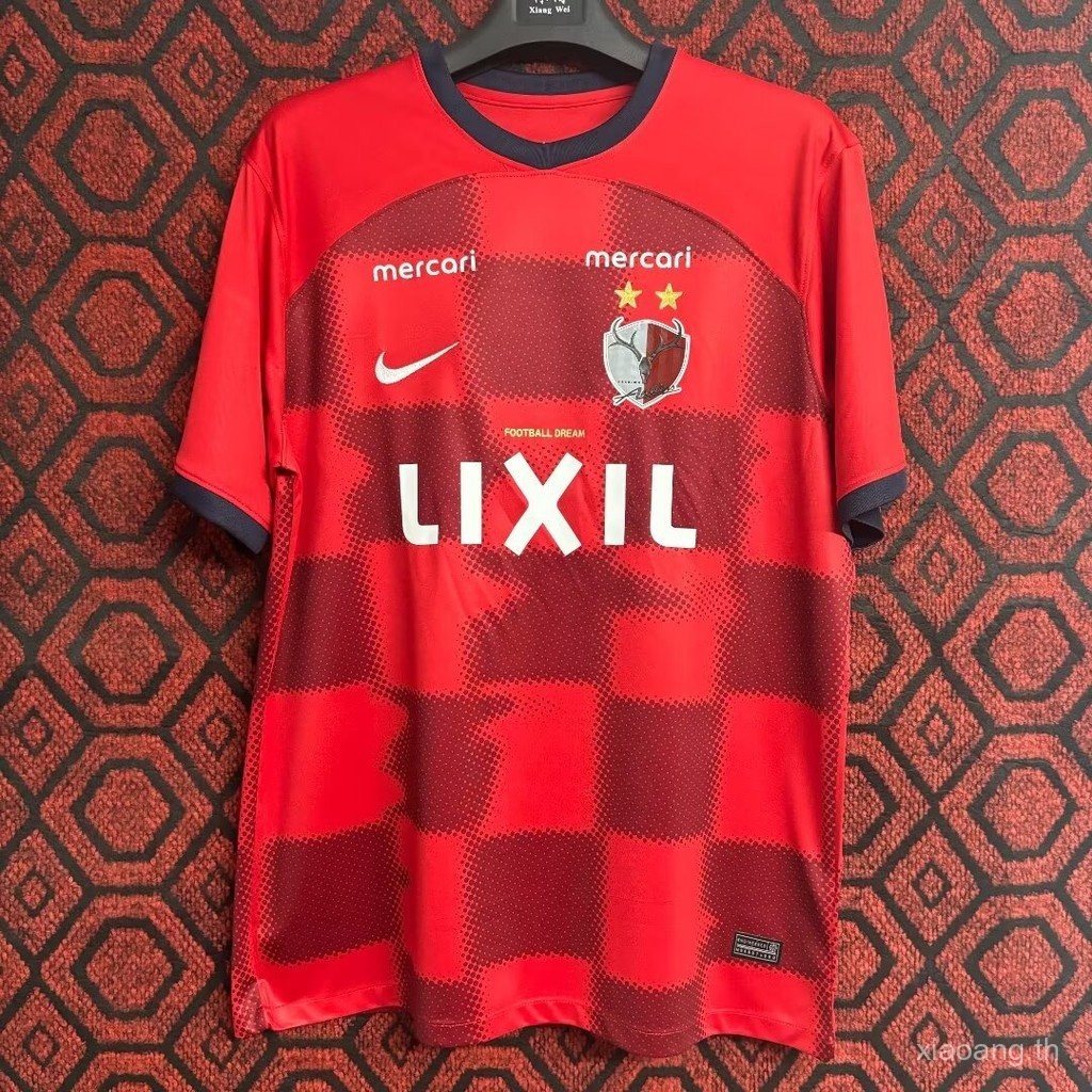 Fan Edition: 24/25ใหม่ /kashima antlers/home/ ผู้ชายคุณภาพสูงฟุตบอลเสื้อยืด YHK3