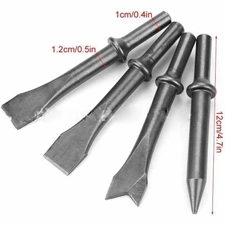 สกัดลม ค้อนลม ชุดสกัดลม คอนกรีต พร้อมดอกสกัด4ดอก 150mm สิ่วนิวเมติกค้นเครื่องมือพลั่ว Tool Professional สกัดสนิม ปืนสกัด