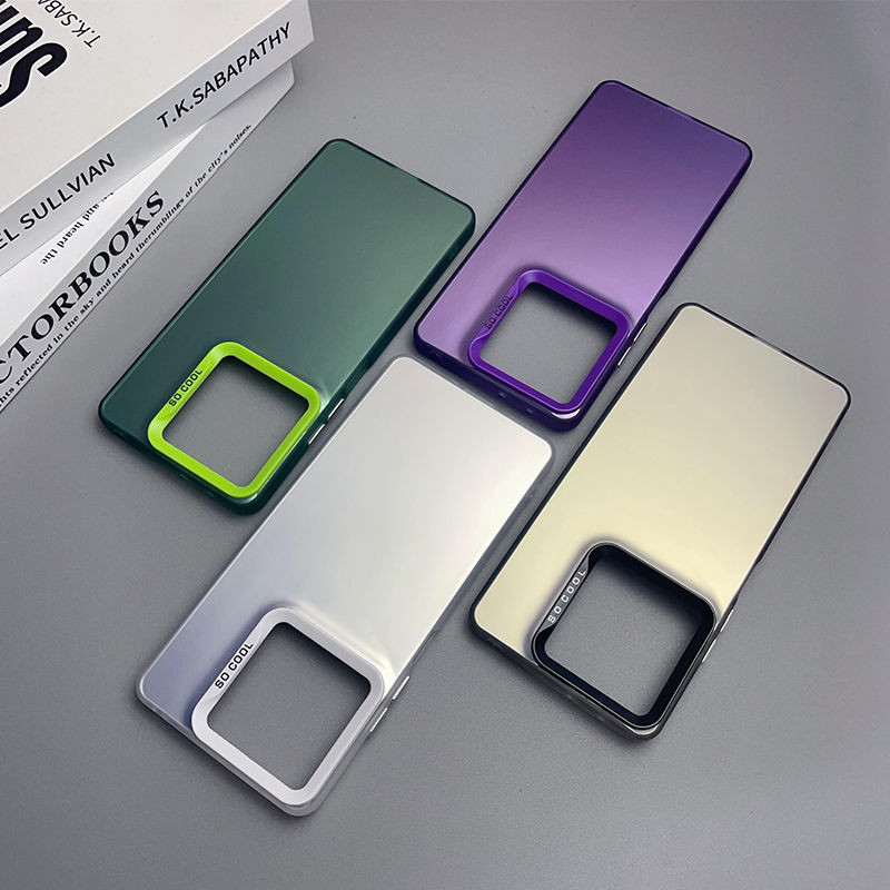 เคสโทรศัพท์สําหรับ Vivo iQOO Z8 Z9 TUBOR Vivo iQOO Z8X Z9X Z5 Z1 กรณี Matte เลเซอร์สีสันกันชนเกราะกั