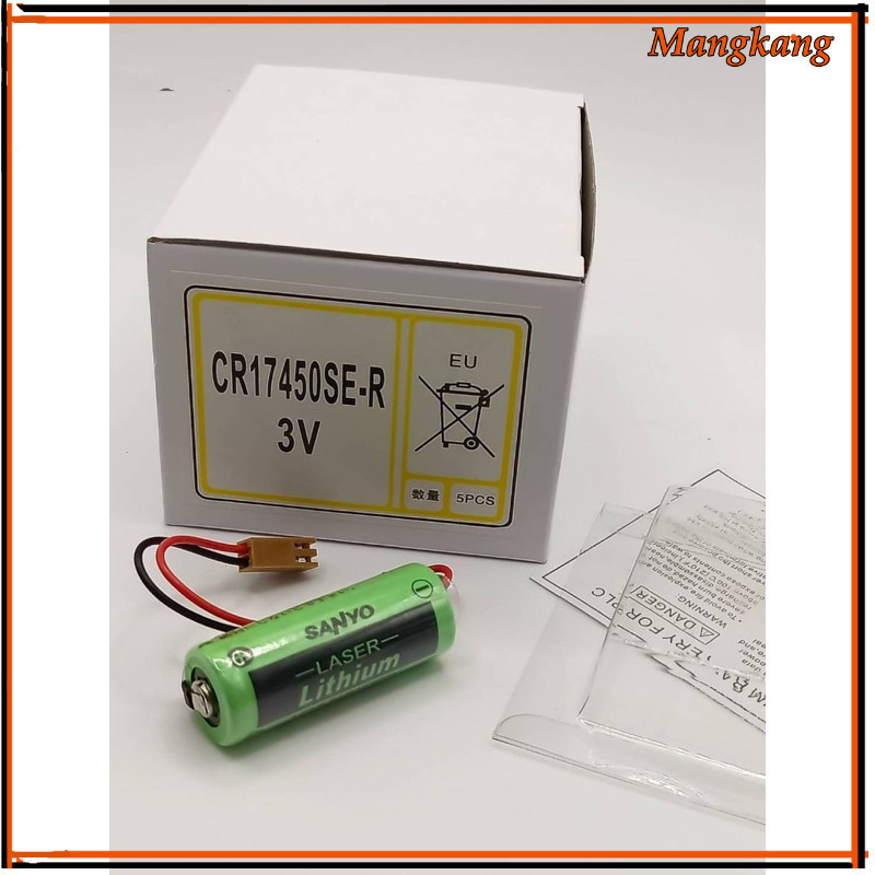 ของใหม่! CR17450SE-R 3 V CR17450 17450 GE FANUC เปลี่ยนแบตเตอรี่ งานแท้ปีใหม่สุด