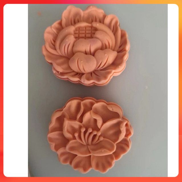 XO Peony แม่พิมพ์พระจันทร์สปริงสองด้าน 150g รุ่น 388 SP01