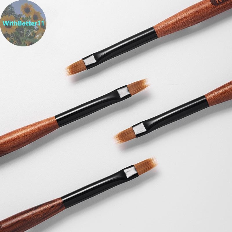 ดีกว่ายูวีเจลเล็บแปรงผสมgradientปากกาdiyภาพวาดปากกาเล็บไม้วาดแปรงสําหรับเล็บออกแบบเล็บเคล็ดลับจอแสดงผลth