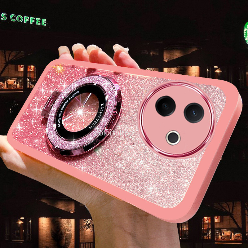 Vivo Y39 5Gแฟชั่นสมาร์ทโฟนสําหรับVivo Y39 Y 39 Y29S Y29 Y 29 VivoY39 5G 2025 Gradientคู่ปลอก 3D Glit