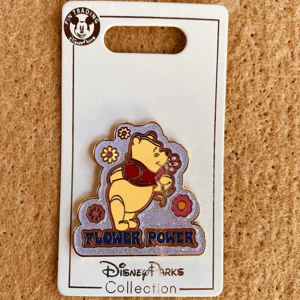Disney Badge disney pin disney pin disney Medal Winnie the Pooh Winnie เข็มกลัด/ลูกปัด 254.4