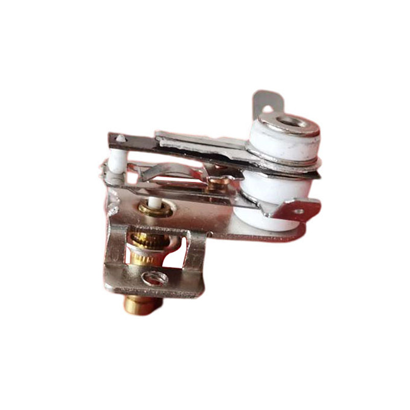 Quz 1PC เงิน 250V 16A ปรับอุณหภูมิสวิทช์ Biเมทัลลิกความร้อน Thermostat KST201-2A KDT-200
