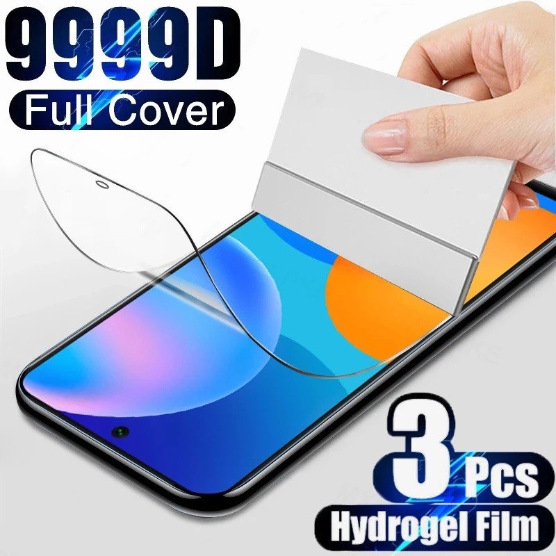 VivoY300 Y300Pro Y300Plus Y300 + 3 ชิ้น 9999D คุณภาพสูง HD Clear Soft Hydrogel ฟิล์มสําหรับ vivo Y30