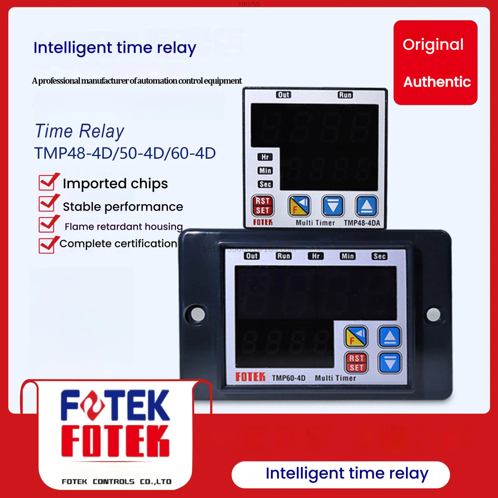 Fotek ตัวจับเวลาอัจฉริยะ TMP48-4D TM48 TMP50 TMP60-4D