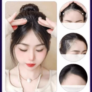 ฝรั่งเศสกลางส่วนเรียบวิกผมบางที่มองไม่เห็นวิกผมจําลองขยายอุปกรณ์ผมสําหรับผู้หญิง