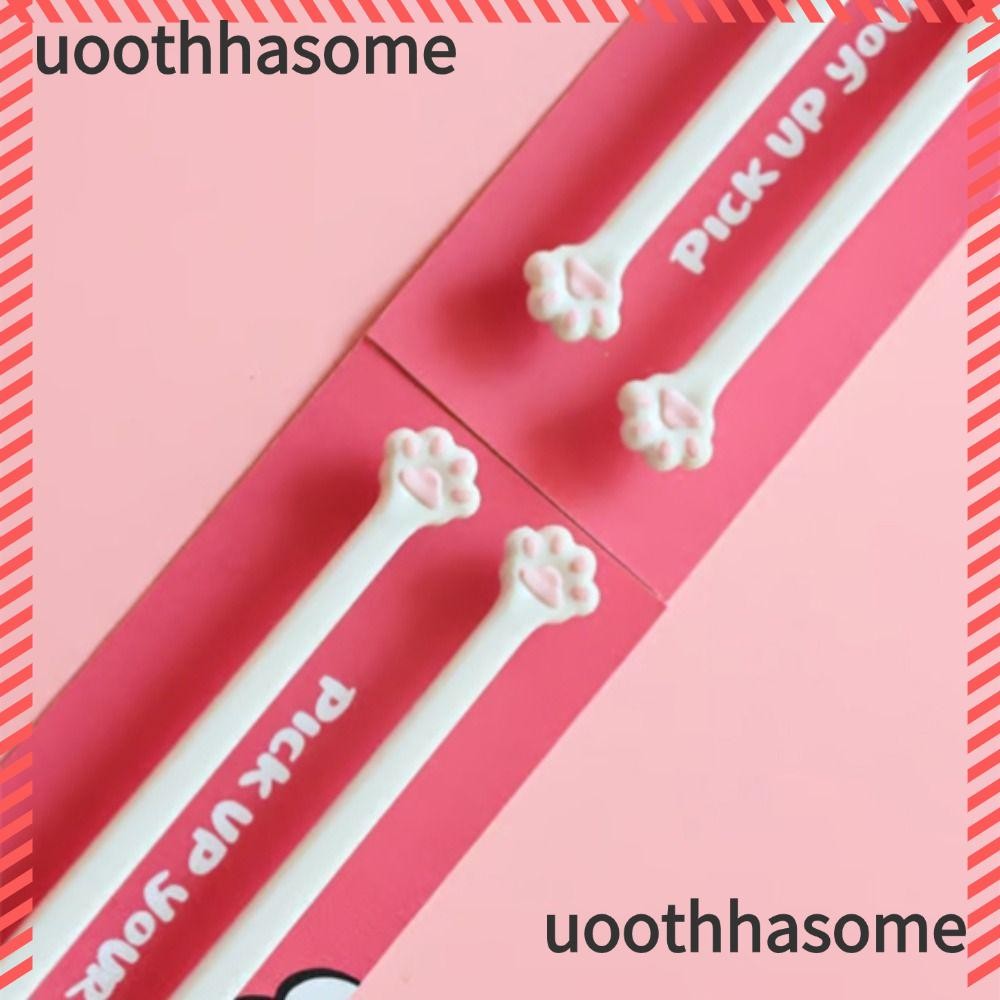 อูธฮาโซเมะ แมวตะเกียบสีชมพู,น่ารักลื่นแมวตะเกียบ,นํามาใช้ใหม่ทนทานเครื่องมือทําอาหารคลิปอาหารสําหรับคนรักแมว