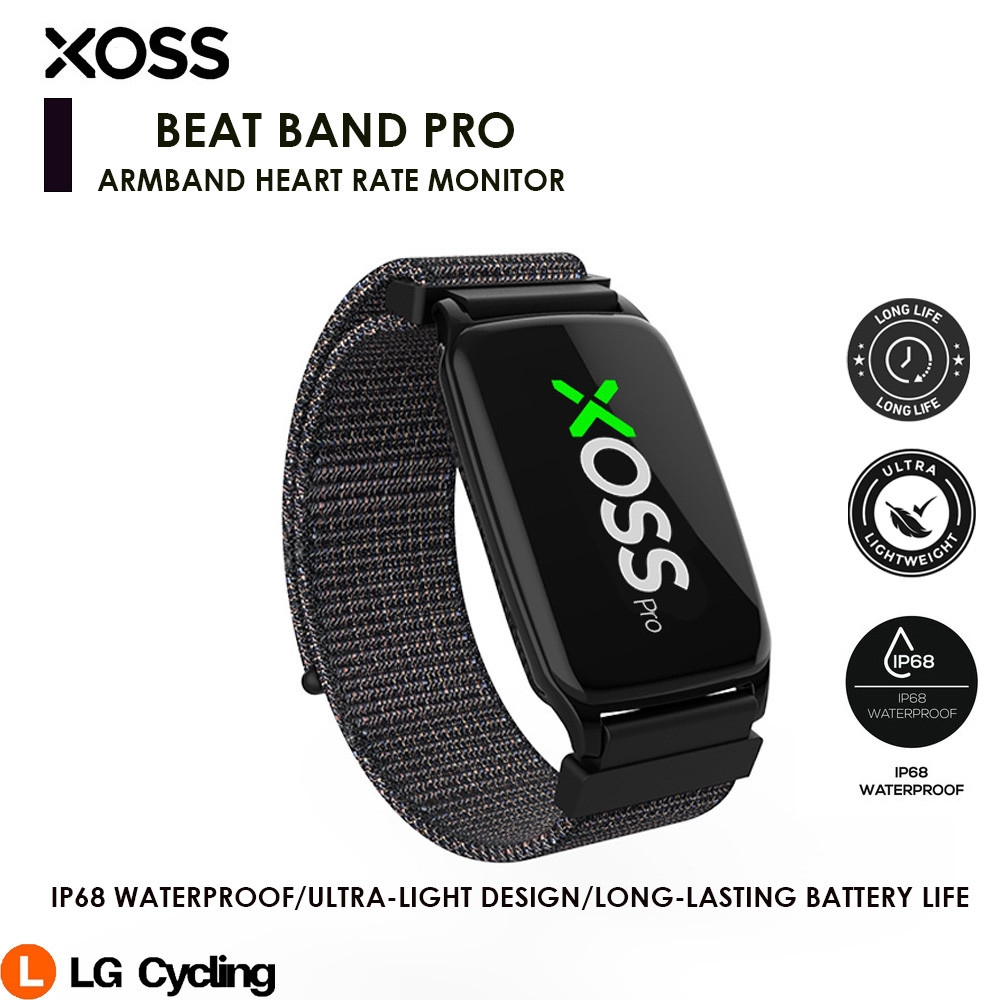 XOSS BBP HRM Beat Band Pro Armband Heart Rate Monitor Dual-Mode DualMode ANT + บลูทูธ Heart Rate Sen