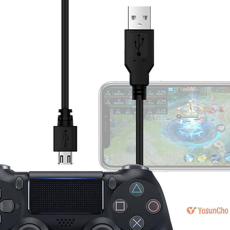 Yosuncho] สําหรับ ps4 slim/pro สายชาร์จ USB Data Transmission สายชาร์จ Power Adapter ใหม่