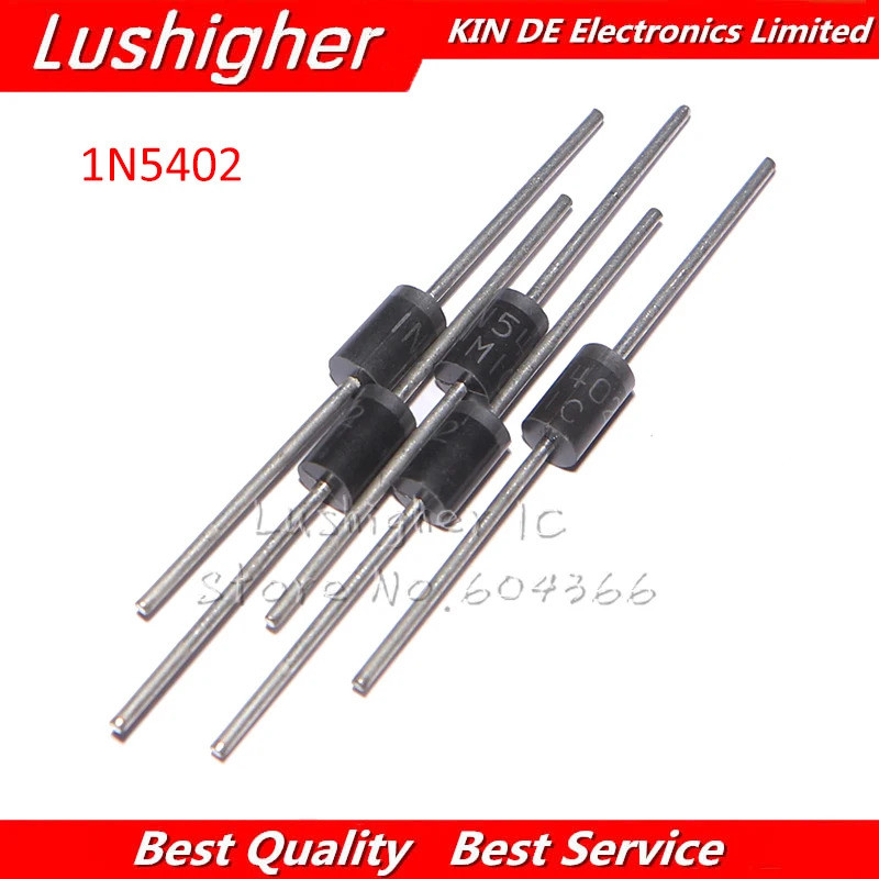 20 ชิ้น 1N5402 DO-41 IN5402 DO-41 3A 200V