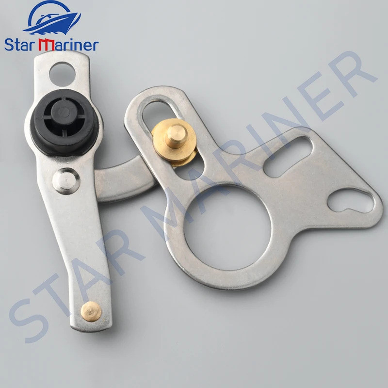 แขนคันเร่งเครื่องยนต์เรือ 703-48261-01 THROTTLE (ดันเปิด) สําหรับกล่องควบคุมเรือ Yamaha 703-48261 703-48261-11