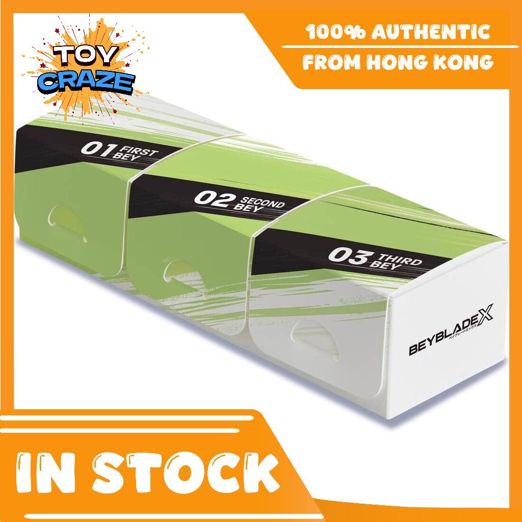 [ของแท้] Takara Tomy Beyblade X เบย์เบลด x BX-12 3ON3 Case Deck