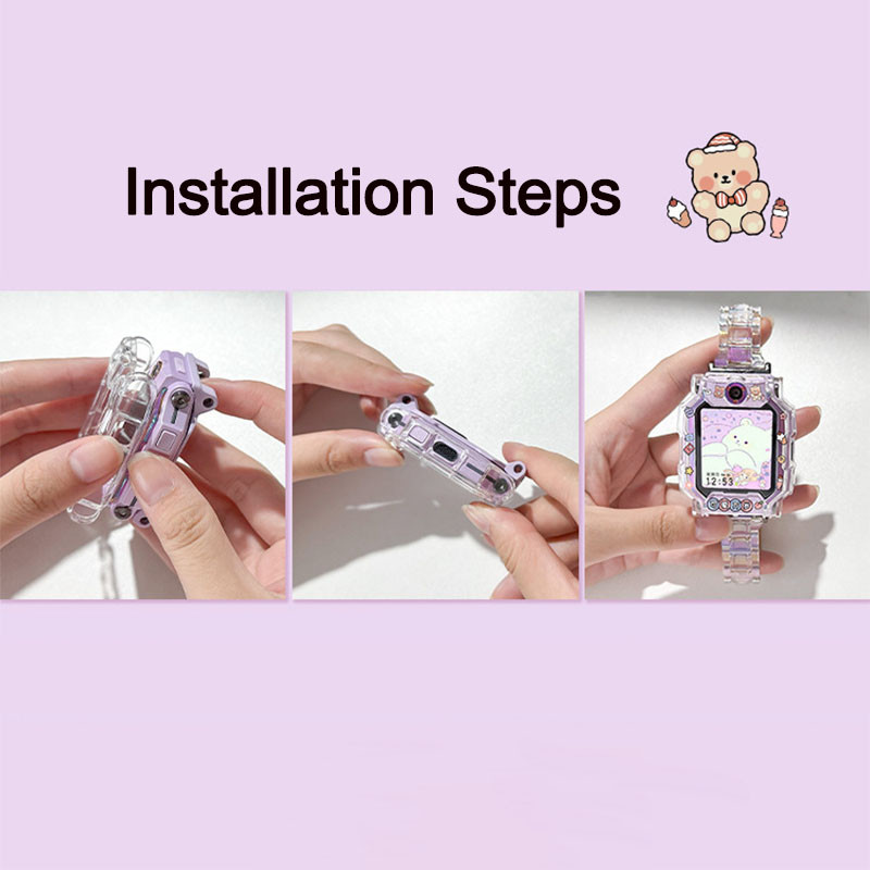 [ส่งจากไทย] [สาย+เคส+ฟิล์ม] สายนาฬิกาสำหรับ imoo Z1 Z6 Z7สายซิลิโคน ไอมู่ ไอโม่ สำหรับ Z1 Z7 Z6 สายนาฬิกาimoo Watch
