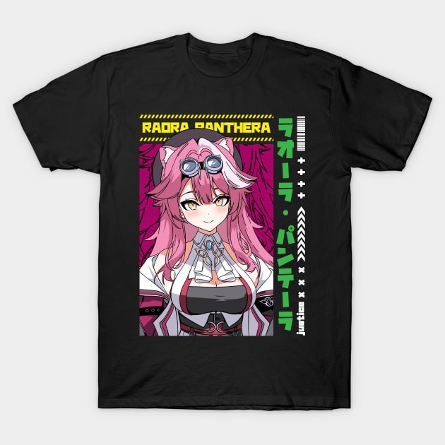 เสื้อยืด Raora Pathera - Justice T-Shirt แท้ Cotton 100% ต้านทานรอยยับ น่ารัก สีขาว รัดรูป สีพื้น ห