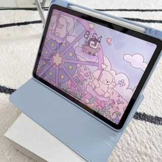 พร้อมส่ง🔥 เคส หลังทึบ ช่องใส่ปากกา สำหรับ iPad A16/Air7/Gen11 2025 Gen6 11 2024 Gen10 2022 Gen 9/8/7/6 Air 4/5 10.9 031