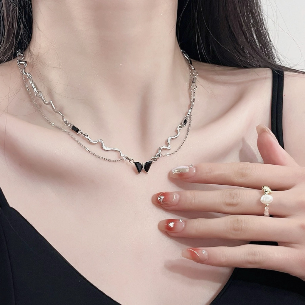 สร้อยคอโซ่ลายผีเสื้อสวยๆ CO Shop 1177