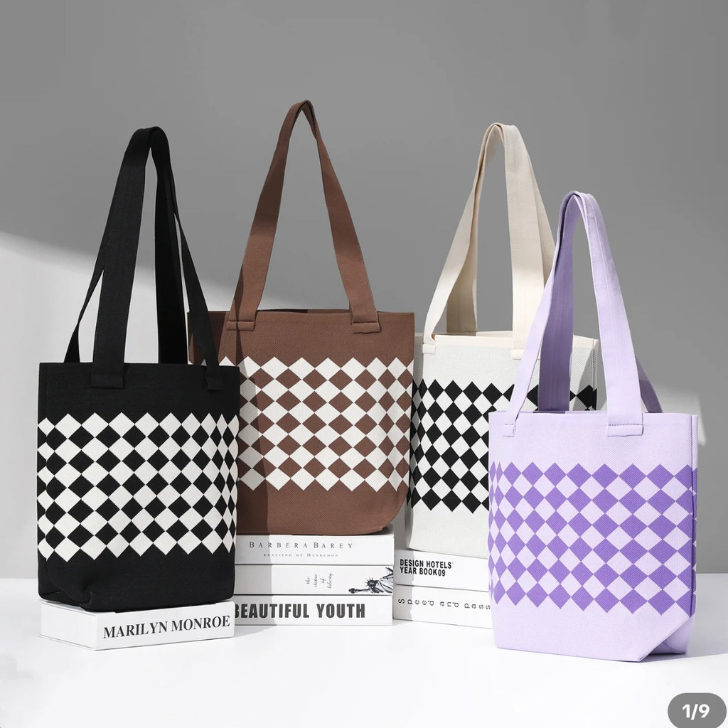 coco.baby ใหม่กระเป๋าถือเดินทางลำลองจดหมายความจุขนาดใหญ่ของผู้หญิงลำลองถักกระเป๋าสะพายอเนกประสงค์ZB9411