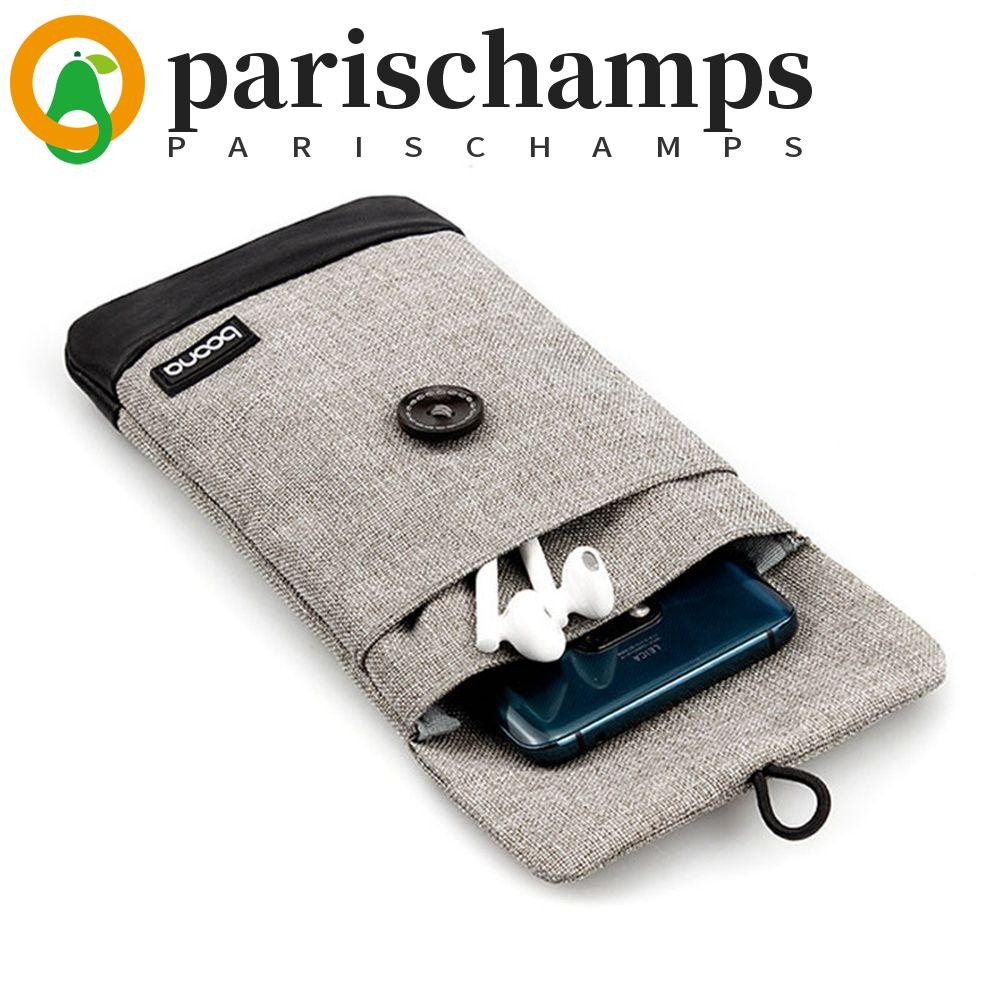 Parischamps กระเป๋าเก็บอิเล็กทรอนิกส์ USB ไดรฟ์หูฟังกระเป๋าเดินทางสายเคเบิลสายเคเบิลข้อมูลกันน้ําความจุขนาดใหญ่กระเป๋าเก็บโทรศัพท์