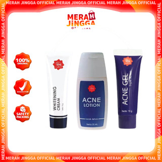 Viva Acne Gel Triple Action 15g | Lotion 30 ml | Whitening Cream 15g | Krim Jerawat | MJO